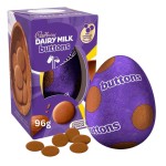 Cadbury Dairy Milk Buttons Egg - SMALL Easter Egg - 96g 